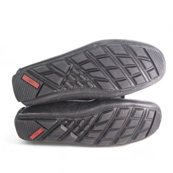 1901 Leather‎ Slip-on Penny Driving Loafers M07915 Black Men\'s 9.5M